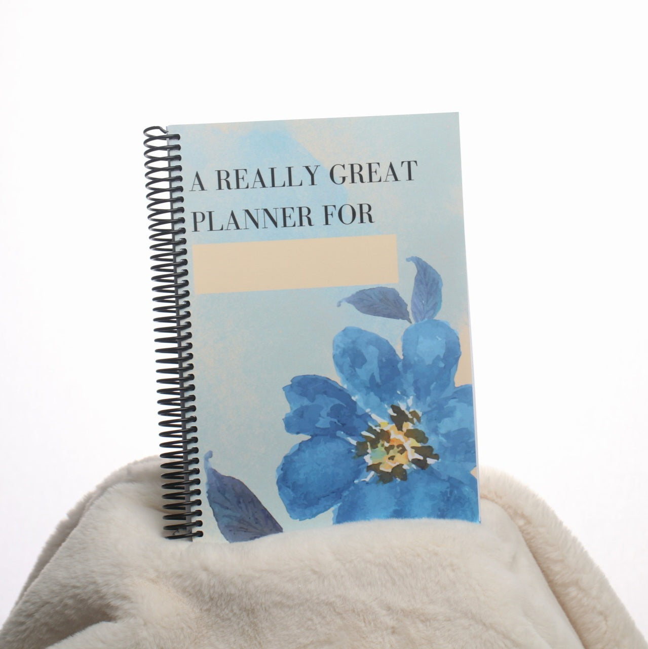 A Really Great Planner Blue Floral